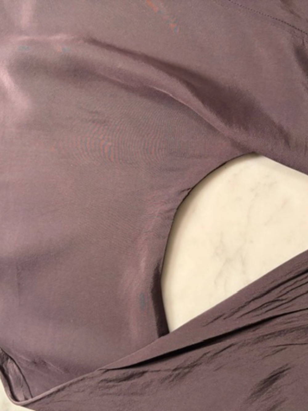 Prada Dark Brown Silk Blouse Shirt - Picture 8 of 8